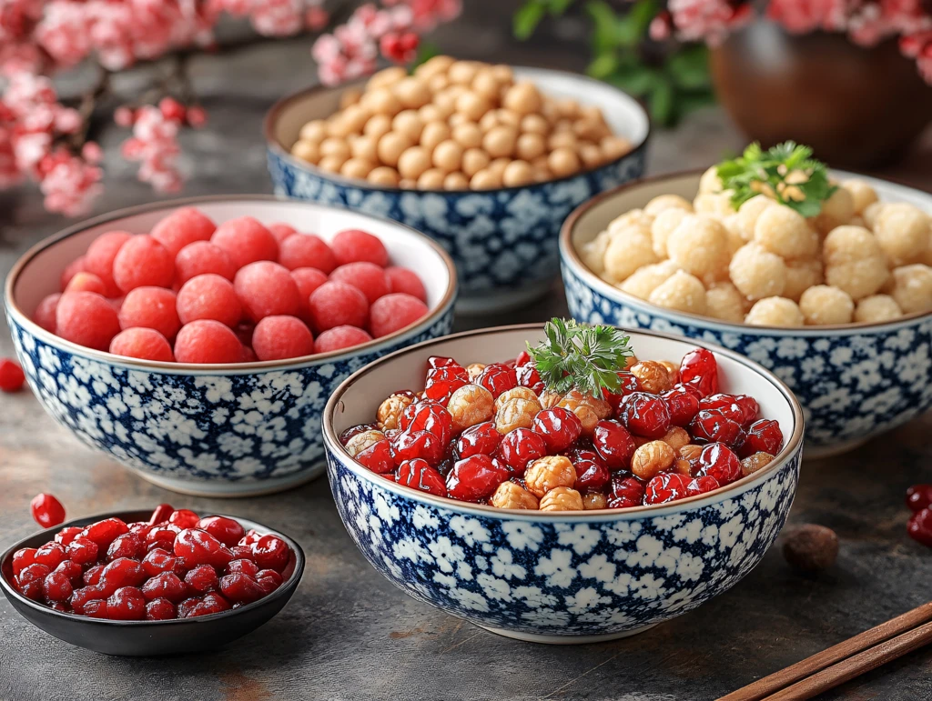 一碗一盘多味花生