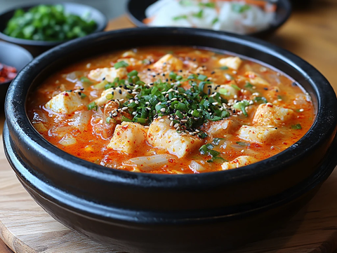 石锅辣豆腐汤