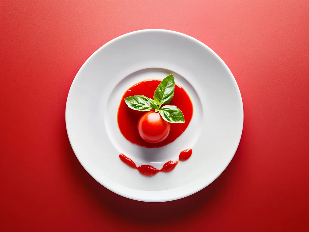 番茄摆盘