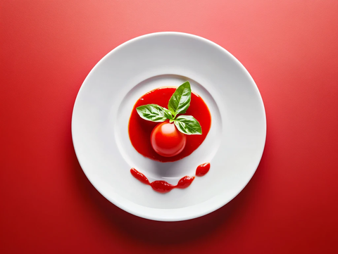 番茄摆盘