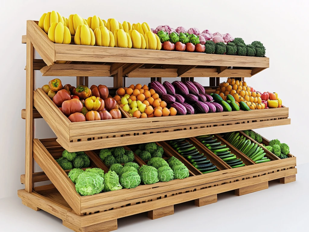蔬果货架