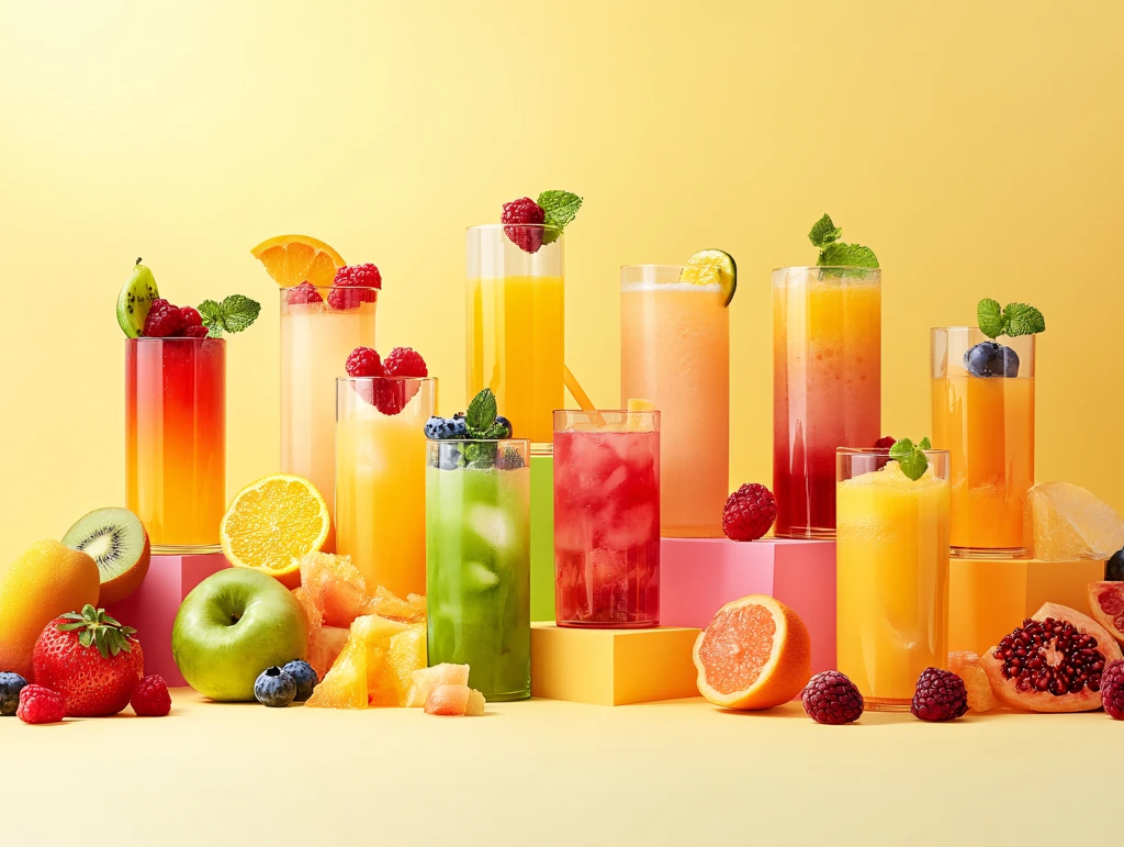 果汁场景图