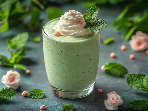 薄荷冰淇淋咖啡