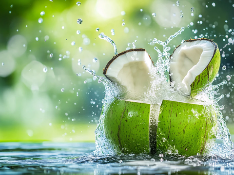 椰子水自然饮品