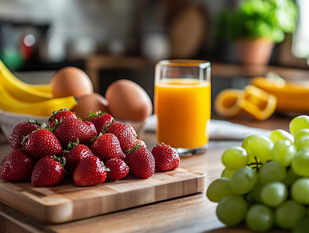 营养早餐水果