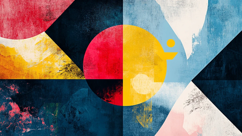 爆款抽象组合画