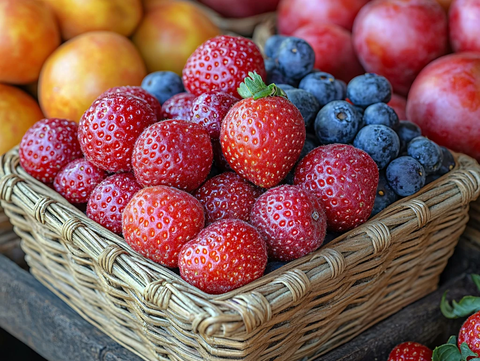 新鲜水果水果果篮