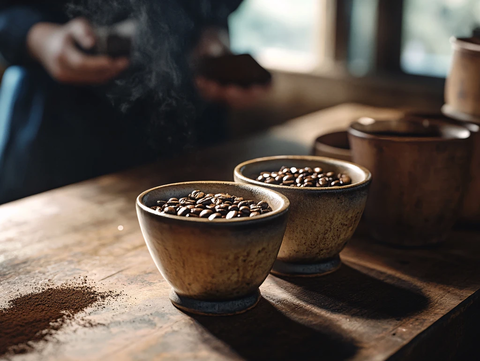 咖啡烘焙与冲泡