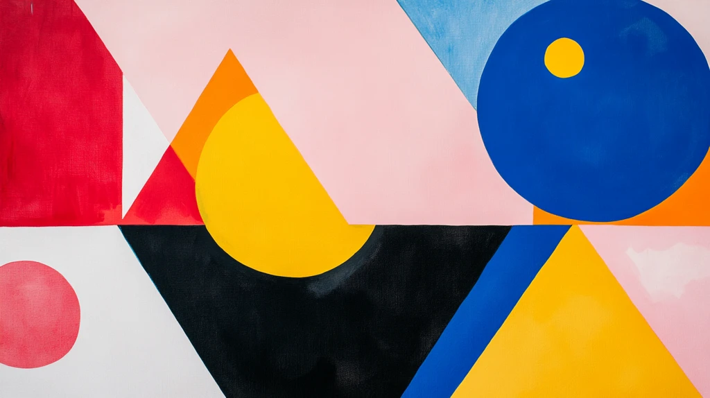 几何图形的色彩构成