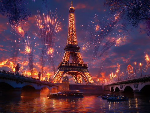 巴黎烟花