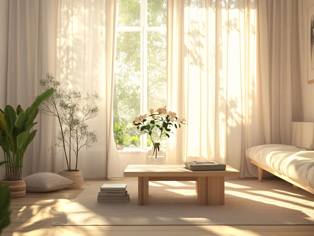 夏天居家场景图