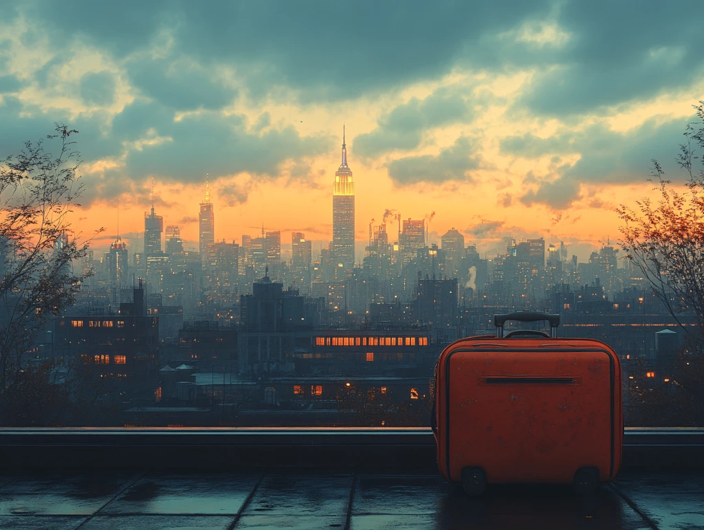 独自旅行拉杆箱