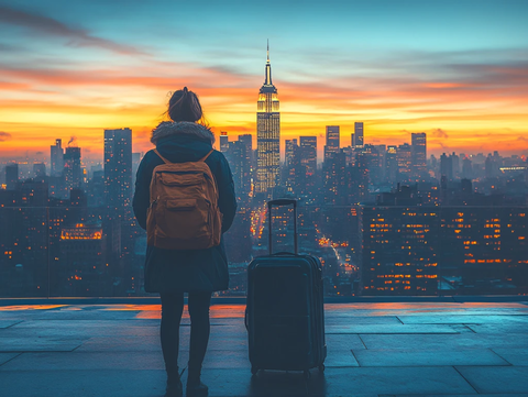 独自旅行拉杆箱