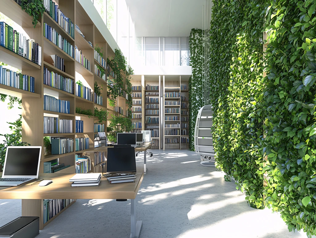 副中心图书馆森林书苑