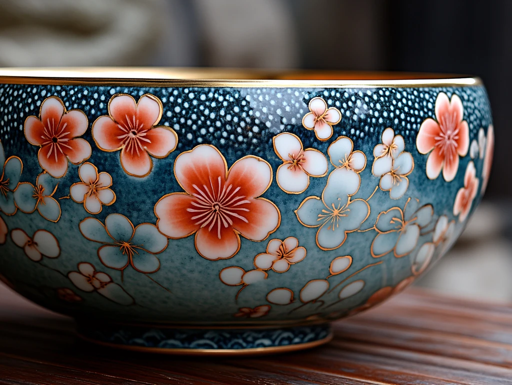 镶绿松石噶布拉碗