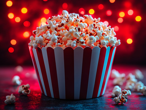 电影院爆米花