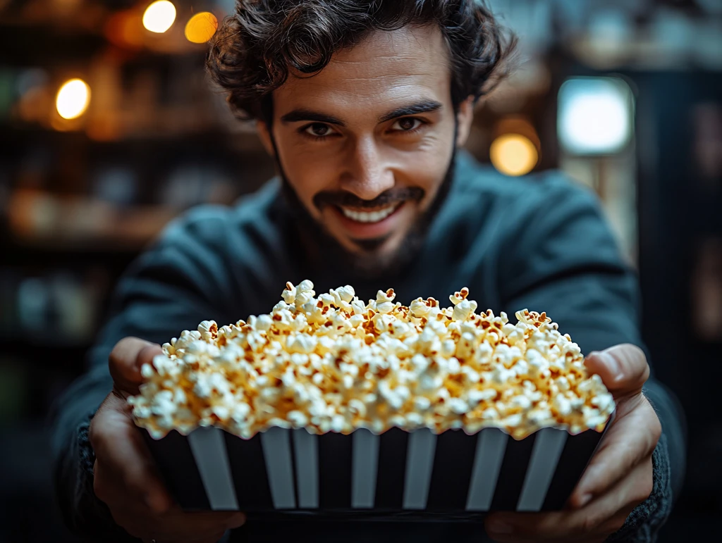 黑白电影条纹静态画面