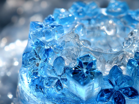 蓝色梦幻冰雪婚礼