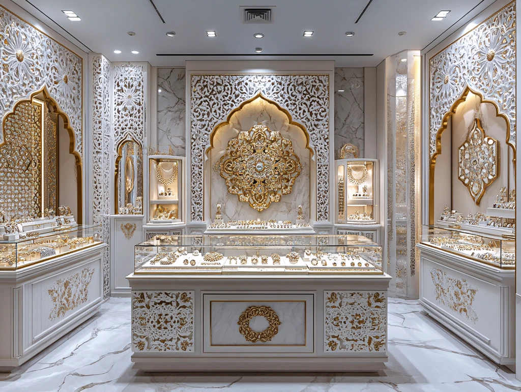尊贵奢华珠宝饰品店