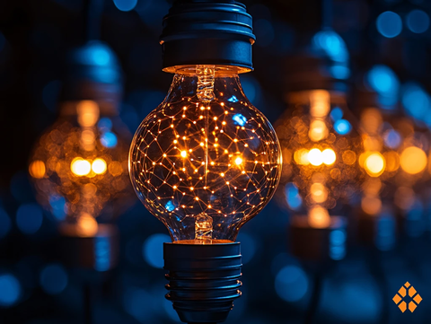 灯泡创意场景图