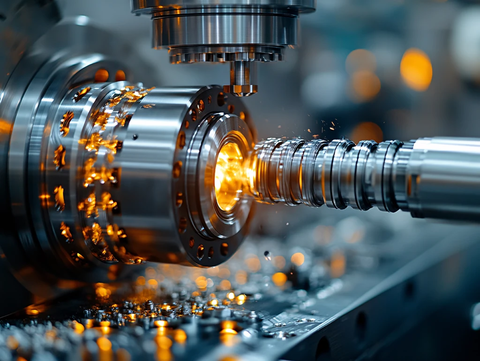 数控科技车床加工