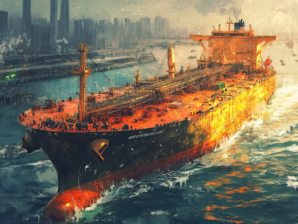 大型货轮油轮建造