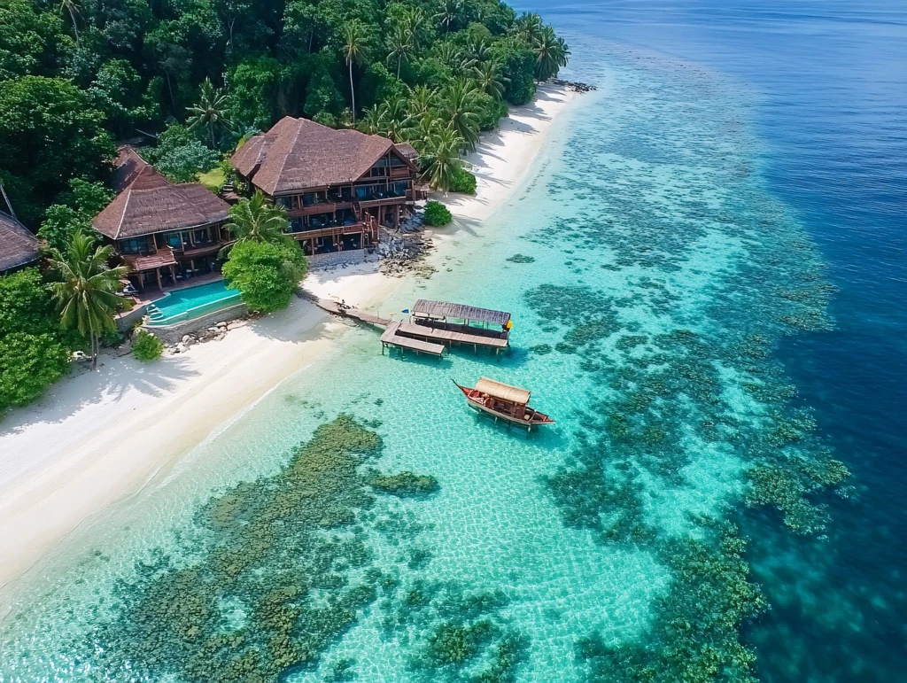 马布岛奢华水屋