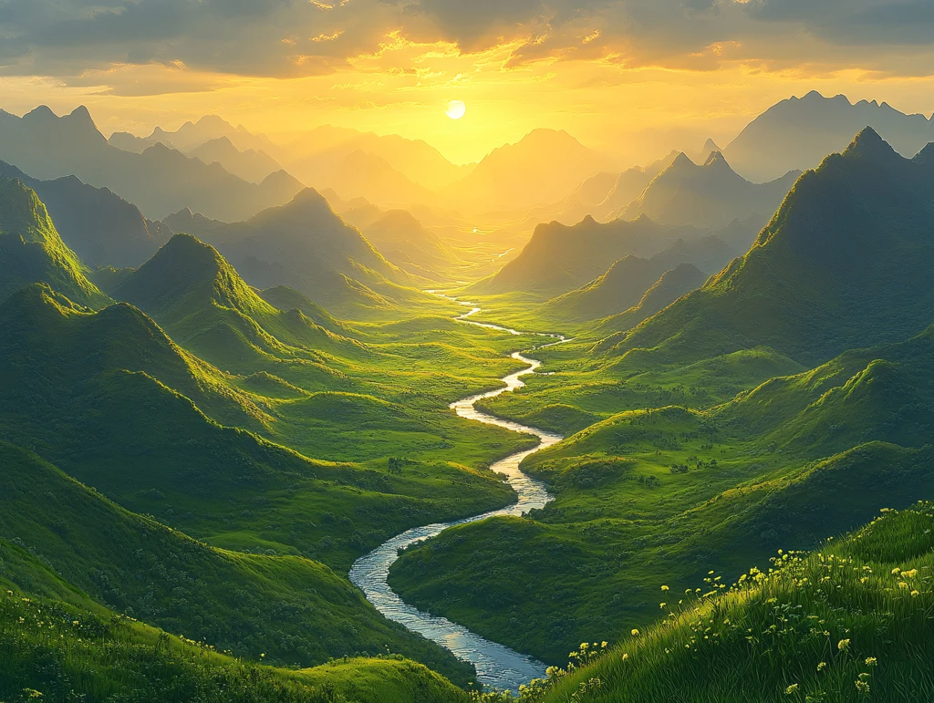 大气高清意境山水