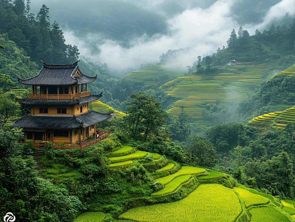 龙胜平安寨风光