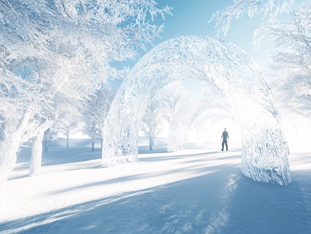 冰雕拱门