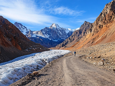 博格达峰北坡风光