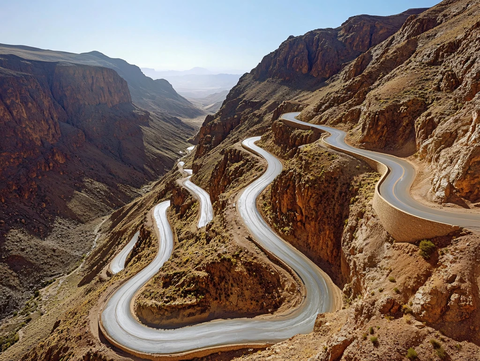 叶拉山九十九道拐