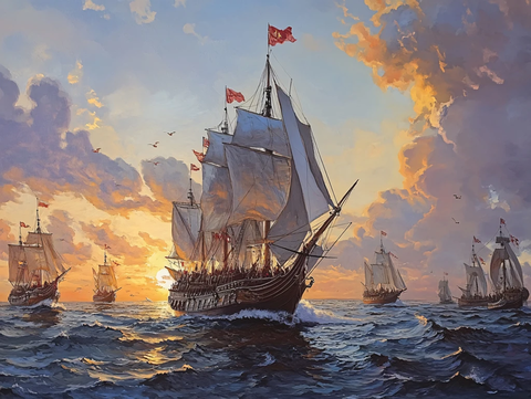 扬帆启航高清画