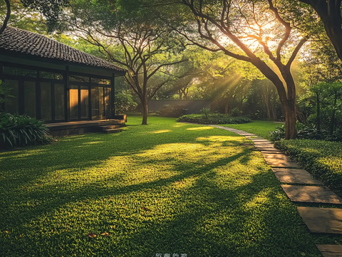 草堂庭院