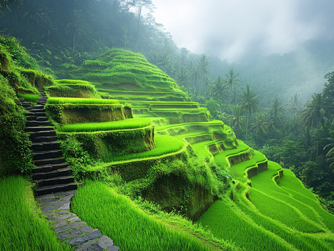 梯田图片素材下载