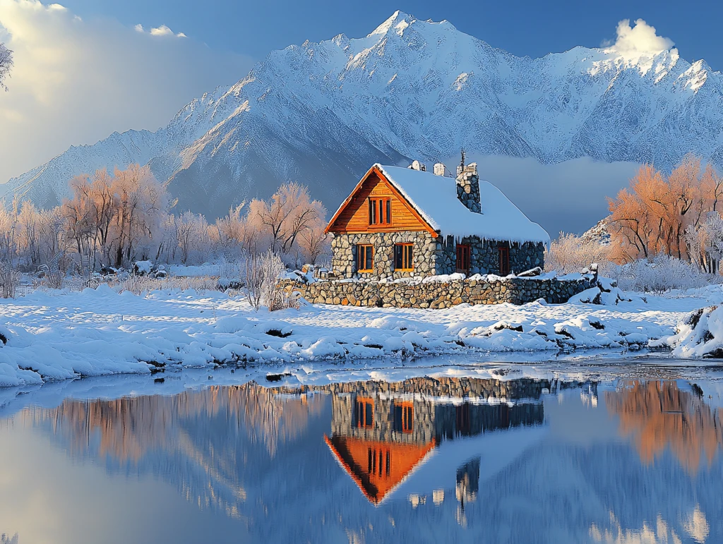 高清大画幅冬天雪景