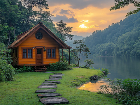 森系小木屋