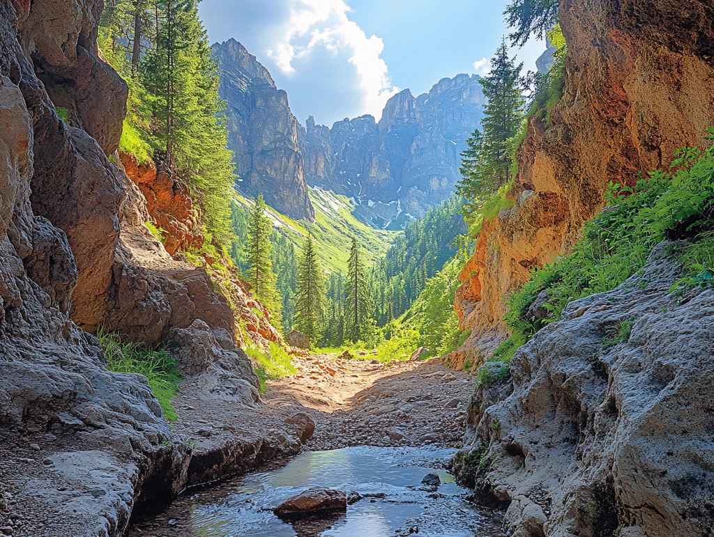扎尕那旅游风光仙女滩