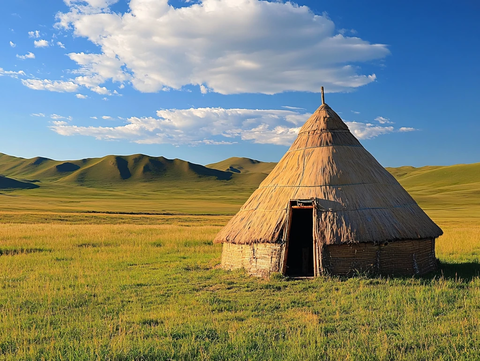 草原圆顶小屋