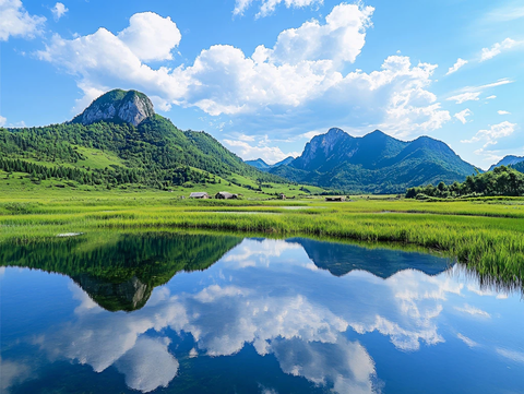 高清宽幅山水风光