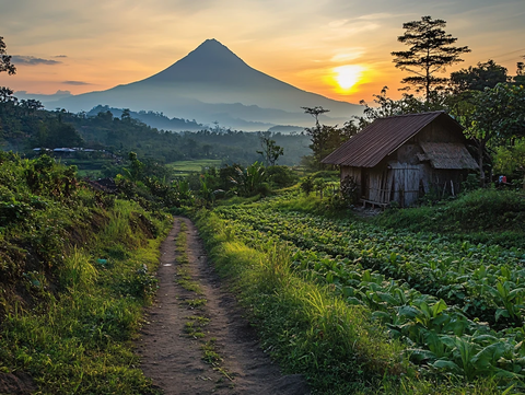 马荣火山