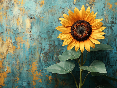 单朵向日葵壁纸