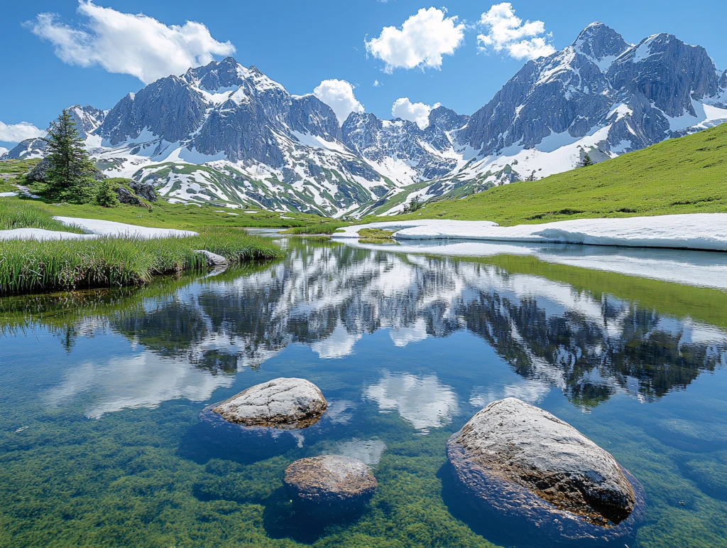 唯美自然山青水秀