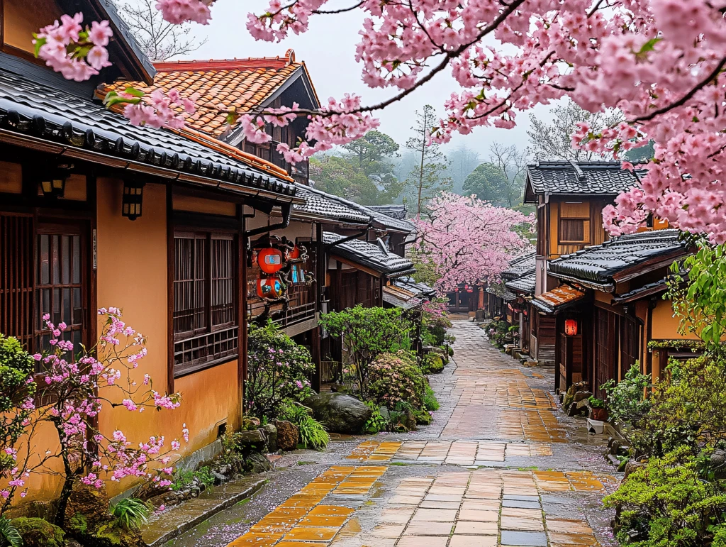 角馆武士住宅街道