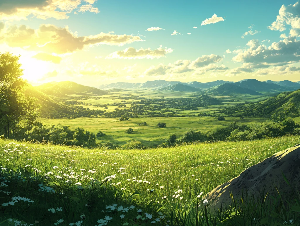 高清大画幅田园风光