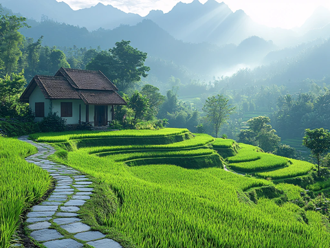 田园风景壁纸