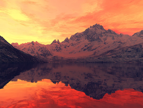山水全景山水风景