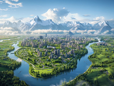 绿色生态环保智慧城