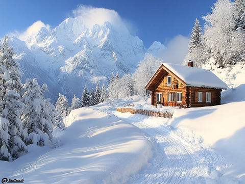 高清大画幅冬天雪景