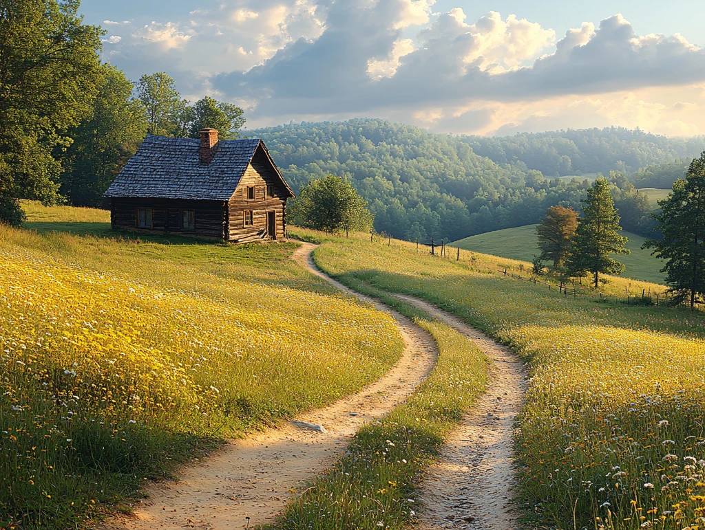 欧美乡村田园风景